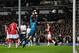 Danny Rose smashes a volley past the helpless Manuel Almunia.