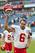 Oct 6, 2013; Nashville, TN, USA; Kansas City Chiefs kicker Ryan Succop (6) celebrates defeating the Tennessee Titans following the game at LP Field. Kansas City won 26-17. Mandatory Credit: Jim Brown-USA TODAY Sports