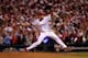 Roy Halladay throws in his Game 1 start of the 2010 NLDS.