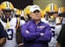 LSU head coach Les Miles