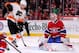 Carey Price makes a save against Philadelphia on October 5.
