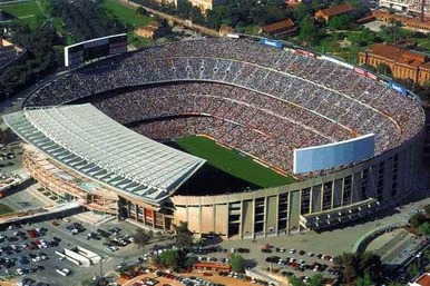2. Camp Nou (Barcelona, Catalonia, Spain)