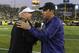 Washington head coach Steve Sarkisian couldn't beat Chip Kelly. He knows it will be just as tough against Mark Helfrich.