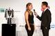 Angelique Kerber is interviewed at WTA Championships event.