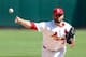 Lance Lynn was up and down in 2013, but dominated the Los Angeles Dodgers.