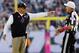Rex Ryan makes a point to referee Terry McAulay during the Jets' loss to Pittsburgh.
