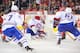 Montreal Canadiens Max Pacioretty (from left), Carey Price and Raphael Diaz.