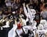 Aggie kicker Josh Lambo celebrates his game-winning field goal against Ole Miss.