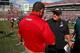 Greg Schiano shook hands at midfield after yet another loss on Sunday against the Eagles.