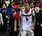 Apr 8, 2013; Atlanta, GA, USA; Louisville Cardinals guard Kevin Ware heads out to the court before the championship game in the 2013 NCAA mens Final Four against the Michigan Wolverines at the Georgia Dome. Mandatory Credit: Robert Deutsch-USA TODAY Spor