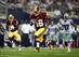 Aside from one big run, Alfred Morris struggled on the ground.