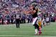 Clark makes an impressive one-handed touchdown catch.