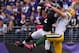 Jimmy Smith picks off Aaron Rodgers in the end zone.