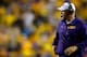LSU head coach Les Miles