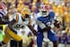 LSU defensive end Danielle Hunter chases after Florida quarterback Trent Murphy.