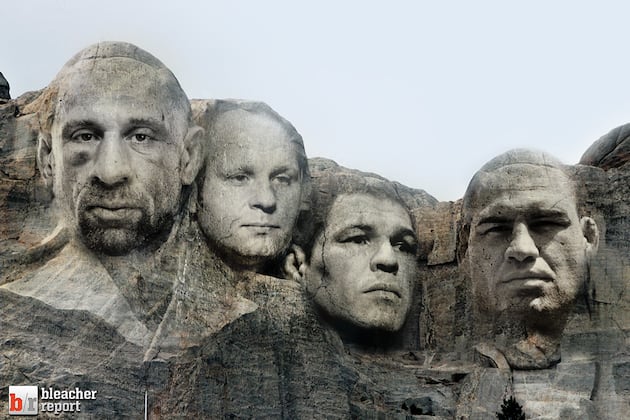 UFC 166: Cain Velasquez vs. JDS and the Mt. Rushmore of the Heavyweight Division