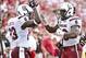 South Carolina RB Mike Davis (right) and WR Bruce Ellington