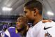 Vikings RB Adrian Peterson and new starting QB Josh Freeman