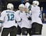 The Sharks lit the lamp six times in St. Louis, including three on the power play.