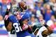 WR Rueben Randle can't locate this pass.