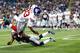 RB Da'Rel Scott got the short end of the stick.