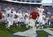 Saban (center) wants a fifth BCS title to add to his cabinet.
