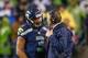 Behind Russell Wilson, Carroll got his first NFL win against Harbaugh in resounding fashion.