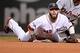 How does Dustin Pedroia compare to fellow All-Star second baseman Matt Carpenter?