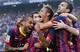 Neymar marked his first Clasico with a goal.