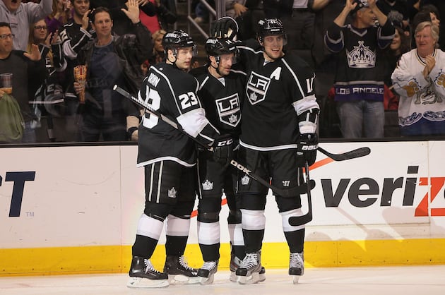Early 2013-14 Grades for Each Los Angeles Kings Line