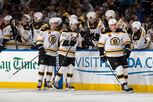 Early 2013-14 Grades for Each Boston Bruins Line