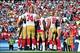 The 49ers O-line was intact today, keeping this offense going.