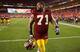 Trent Williams and the O-line gradually took control in the second half.