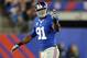 DE Justin Tuck had a sack in the Giants' win.