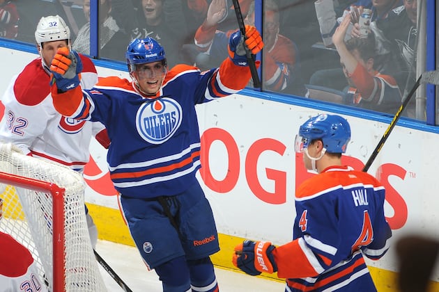 Early 2013-14 Grades for Each Edmonton Oilers Line