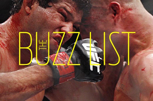 The Buzz List: The 5 Hottest, Most Controversial MMA Topics for 10/21-10/27