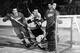 Norm Ullman (left) and Roger Crozier (right) played during the rough 1966-67 season in Detroit. Photo courtesy of www.windsorstar.com.