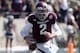 Johnny Manziel led the Aggies to a blowout victory.