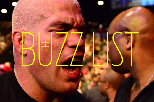 The Buzz List: The 5 Hottest, Most Controversial MMA Topics for 10/28-11/3