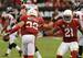 Rookie free safety Tyrann Mathieu picked off Matt Ryan for his second career INT on Sunday.