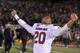 South Carolina safety T.J. Gurley celebrates the Gamecocks' victory over Missouri.