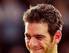 Juan Martin Del Potro smiles, looking forward to London 2013.