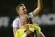 Capital One Cup heroes Brad Friedel, Harry Kane and Kyle Walker celebrate their penalty shootout defeat of Hull City.