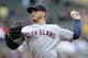 The Indians will have to decide whether to extend qualifying offers to starters Scott Kazmir and Ubaldo Jimenez.
