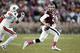 Manziel (right) is trying to win back-to-back Heismans.
