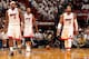 Where do the Big Three and company rank among the league's richest starting fives?
