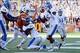 Before breaking away in the fourth, Texas looked uninspired against Kansas.