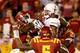 John Harris has made some nice plays for Texas, but Saturday's catch-interference penalty was a head-scratcher.