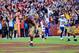 Mixing things up in the running game produced three touchdowns.
