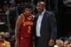 Mike Brown instructing Kyrie Irving